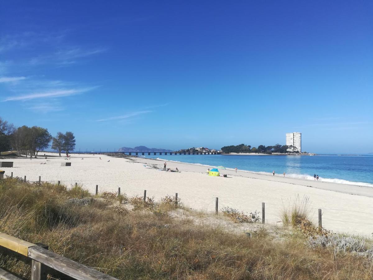 Apartamento Vacacional En Playa Del Vao - Corujo Vigo Dış mekan fotoğraf